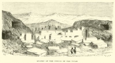 Cava del periodo degli Incas da Edouard Riou